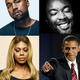 Clockwise from top left: Kanye West, Lee Daniels, President Barack Obama and Laverne Cox
Time; White House